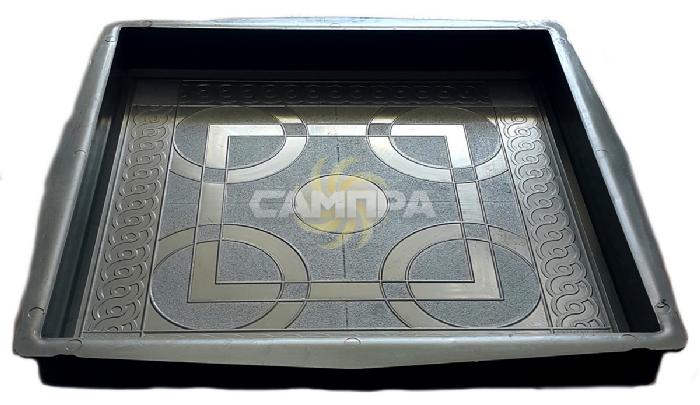 Форма для тротуарной плитки Коса круги фото 2