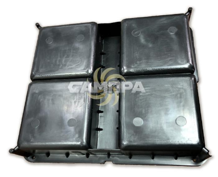 Форма 10х10х4,5 шагрень фото 3